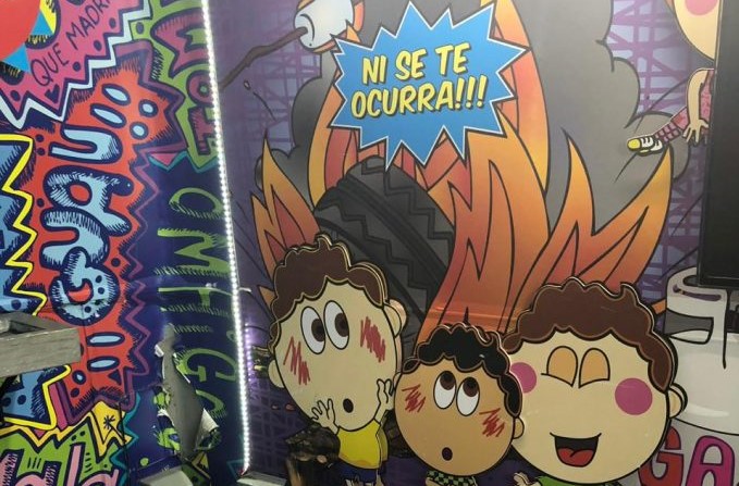 Museo itinerante acerca mensaje a niños para evitar quemaduras