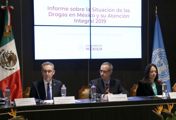 Presentan en México el Informe Mundial de Drogas 2019