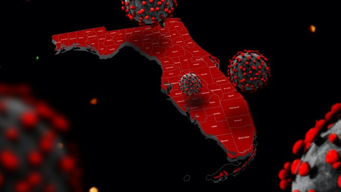 Florida registra más de 100 mil casos de COVID-19, afectando principalmente a los jóvenes