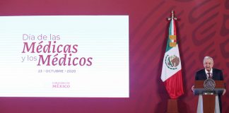 López Obrador reconoce a personal médico por su entrega durante la epidemia de COVID-19