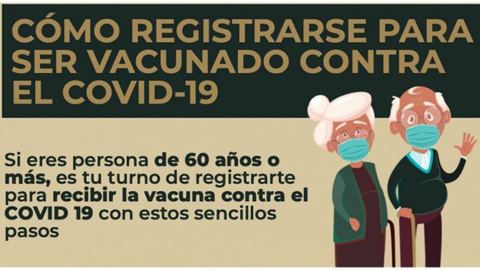 Pasos para registrarte a vacunación contra Covid-19, si tienes más de 60 años
