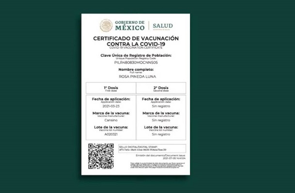 Así puedes sacar tu certificado de vacunación de dosis de refuerzo